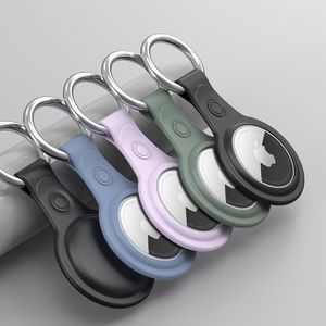 Dux Ducis Dux Ducis zestaw 4x silikonowe etui brelok zawieszka case do lokalizatora Apple AirTag (4 kolory: czarny, zielony, różowy, niebieski) 13