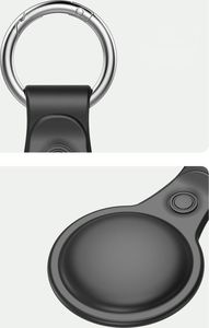 Dux Ducis Dux Ducis zestaw 4x silikonowe etui brelok zawieszka case do lokalizatora Apple AirTag (4 kolory: czarny, zielony, różowy, niebieski) 15
