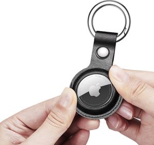 Dux Ducis Dux Ducis zestaw 4x silikonowe etui brelok zawieszka case do lokalizatora Apple AirTag (4 kolory: czarny, zielony, różowy, niebieski) 19
