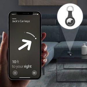 Dux Ducis Dux Ducis zestaw 4x silikonowe etui brelok zawieszka case do lokalizatora Apple AirTag (4 kolory: czarny, zielony, różowy, niebieski) 9