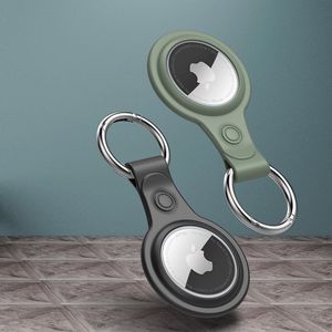Dux Ducis Dux Ducis zestaw 4x silikonowe etui brelok zawieszka case do lokalizatora Apple AirTag (4 kolory: czarny, zielony, różowy, niebieski) 10