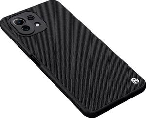 Nillkin Nillkin Textured Case wytrzymałe wzmocnione etui z żelową ramką i nylonem na tyle Xiaomi Mi 11 Lite 5G czarny 8