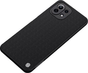 Nillkin Nillkin Textured Case wytrzymałe wzmocnione etui z żelową ramką i nylonem na tyle Xiaomi Mi 11 Lite 5G czarny 9