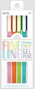 Ooly Długopisy żelowe Fine Line 6szt 1