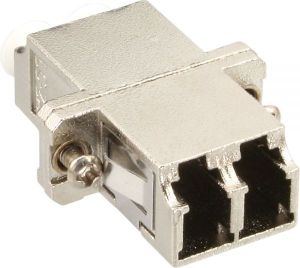 InLine Adapter światłowodowy, Duplex LC/LC SM (89989E) 1