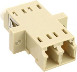 InLine Światłowodowy Adapter Duplex LC/LC MM, szary (89989K) 2