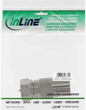 InLine Koncentryczny SAT F - IEC M/Ż (69922) 3