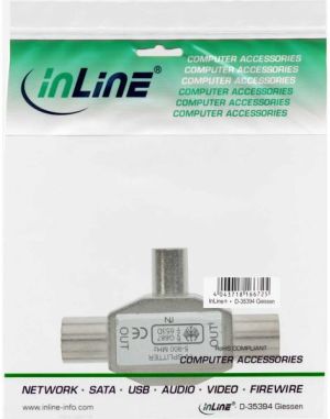 InLine Splitter do anten radiowych (69914A) 2