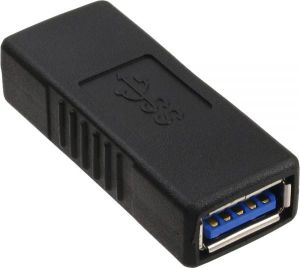 Adapter USB InLine USB - USB Czarny  (35300P) 1