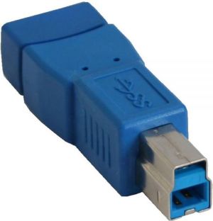 Adapter USB InLine USB - USB-B Niebieski  (35300D) 1