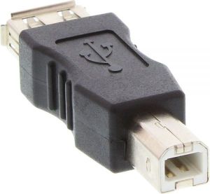Adapter USB InLine USB - USB-B Czarny  (33442) 1