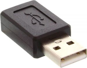 Adapter USB InLine miniUSB - USB Czarny  (33500A) 1
