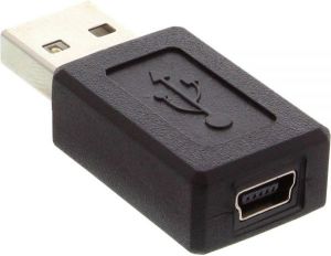 Adapter USB InLine miniUSB - USB Czarny  (33500A) 2