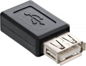 Adapter USB InLine microUSB - USB Czarny  (31613) 1