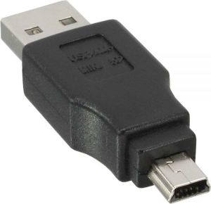 Adapter USB InLine miniUSB - USB Czarny  (33441C) 2