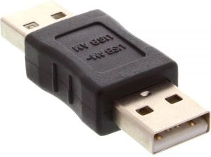 Adapter USB InLine USB - USB Czarny  (33441) 2