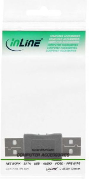 Adapter USB InLine USB - USB Czarny  (33441) 3