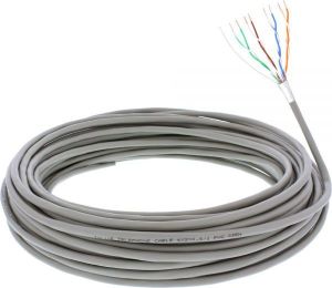 InLine Kabel Telefoniczny 8 żył, 4x2x06mm, ekranowany, 25m (69987C) 2