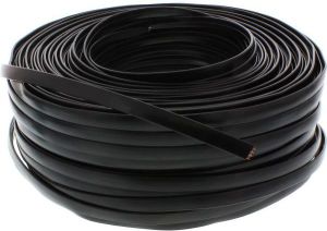 InLine Modularny kabel 8 żył, czarny, 100m, pierścień (68818) 2