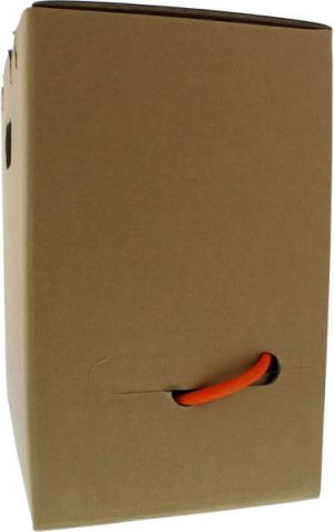 InLine Kabel instalacyjny S/FTP, PiMF, Cat.7a, AWG23, 1200MHz, halogen Free, Pomarańczowy, 300m (70300I) 3