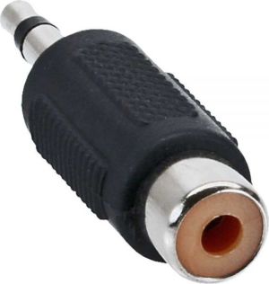 Adapter AV InLine Jack 3.5mm - RCA (Cinch) czarny (99326) 1