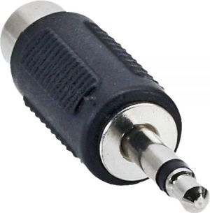 Adapter AV InLine Jack 3.5mm - RCA (Cinch) czarny (99326) 2