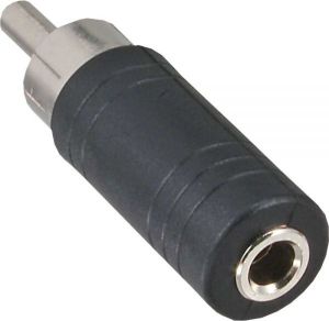 Adapter AV InLine Jack 3.5mm - RCA (Cinch) czarny (99325) 2