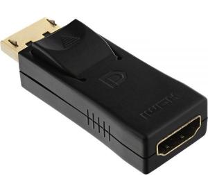 Adapter AV InLine DisplayPort - HDMI czarny (17198J) 1
