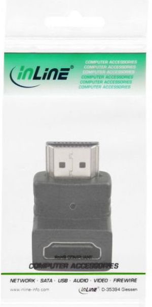 Adapter AV InLine HDMI - HDMI czarny (17600A) 2