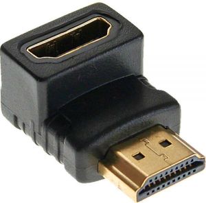 Adapter AV InLine HDMI - HDMI czarny (17600H) 1