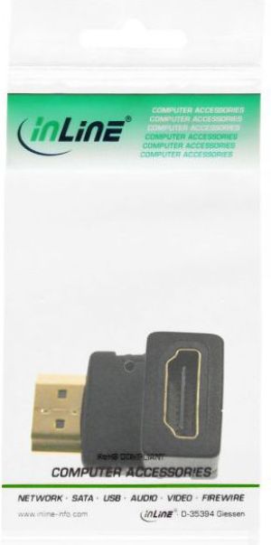 Adapter AV InLine HDMI - HDMI czarny (17600H) 2