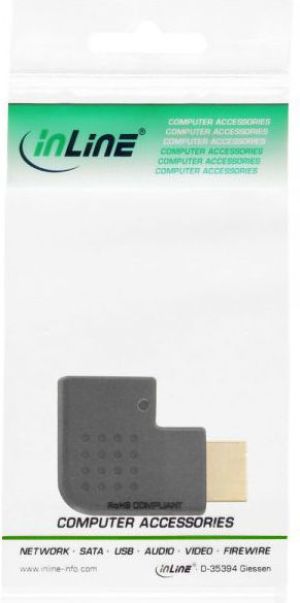 Adapter AV InLine HDMI - HDMI czarny (17600S) 3