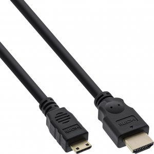 Kabel InLine HDMI Mini - HDMI 3m czarny (17453P) 1