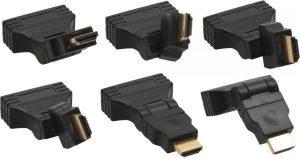 Adapter AV InLine HDMI - DVI-D czarny (17670W) 2