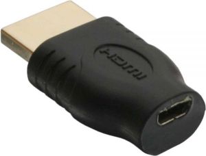 Adapter AV InLine HDMI - HDMI Micro czarny (17690A) 2