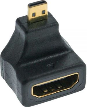 Adapter AV InLine HDMI Micro - HDMI czarny (17690B) 1