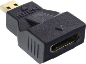 Adapter AV InLine HDMI Micro - HDMI Mini czarny (17690C) 2