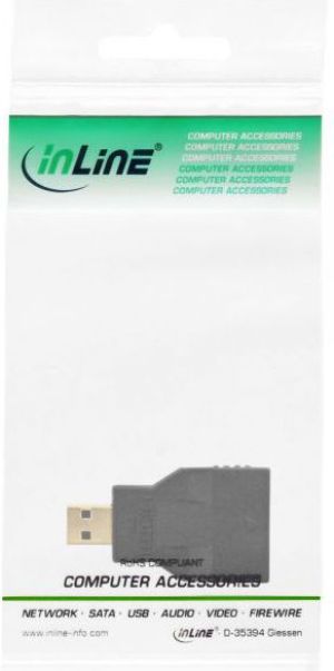 Adapter AV InLine HDMI Micro - HDMI Mini czarny (17690C) 3