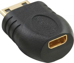 Adapter AV InLine HDMI Mini - HDMI Micro czarny (17690I) 2