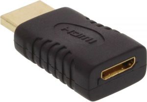 Adapter AV InLine HDMI - HDMI czarny (17691G) 2