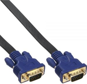 Kabel InLine D-Sub (VGA) - D-Sub (VGA) 0.5m czarny (17805F) 1