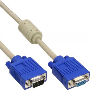 Kabel InLine D-Sub (VGA) - D-Sub (VGA) 0.5m niebieski (17705) 1