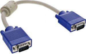 Kabel InLine D-Sub (VGA) - D-Sub (VGA) 0.3m niebieski (17803) 1