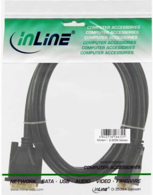 Kabel InLine DVI-D - DVI-D 10m czarny (17779P) 2