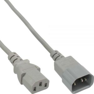 Kabel zasilający InLine IEC device przedłużacz C13 (16632G) 1