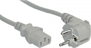Kabel zasilający InLine Typ F kątowy - IEC connector (16652B) 1
