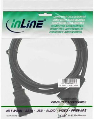 Kabel zasilający InLine Typ I China - IEC connector (16652F) 2