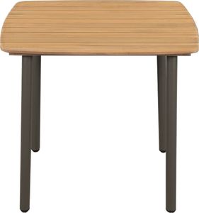 vidaXL 3-częściowy zestaw mebli ogrodowych, polirattan, szary 7