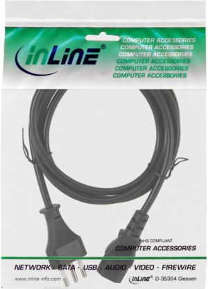 Kabel zasilający InLine Typ L - IEC C13 connector (16652I) 2