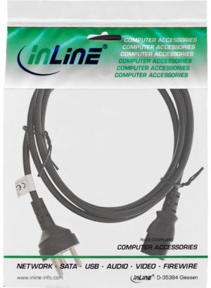 Kabel zasilający InLine Typ K - IEC C13 connector (16652K) 2